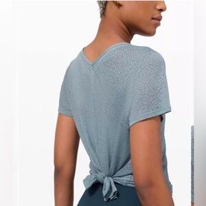 Lululemon wrap around top